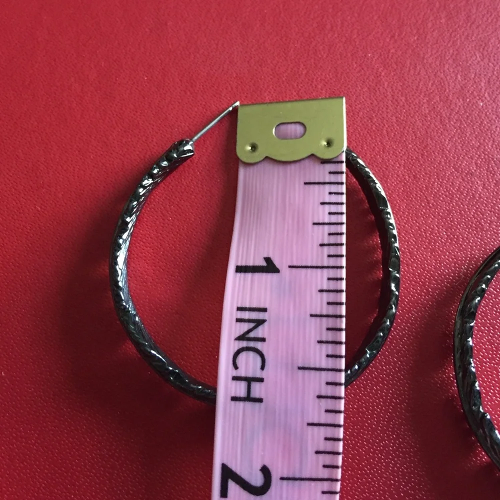Leaf Hoop Earrings